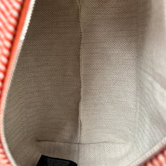 HERMES Bride-A-Brac H Natte Wool PM Tomette Red Blue Pouch Toiletry Bag - Picture 12 of 12